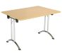 One Union Folding Table 1200 X 800 Chrome Frame Rectangular Top