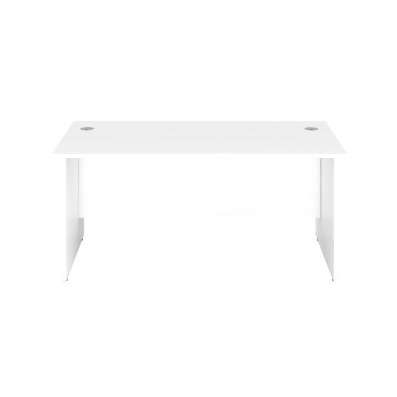 1800X800 Panel Rectangular Desk White-White 