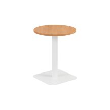 Contract Table Mid 600mm - White Frame