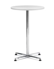 Benny Bistro High Meeting Table - White