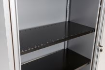 Bisley Essentials Slotted Shelf For Cupboards - Black 