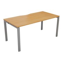 CB 1 Person Bench 1600 X 800 Cut Out - Silver 