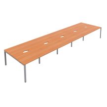 CB 10 Person Bench 1400 X 800 Cut Out - Silver 