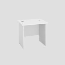 800X600 Panel Rectangular Desk White-White 