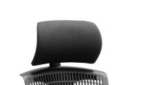 Flex Headrest Black Shell Black Fabric