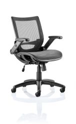 Fuller Task Operator Mesh With Folding Arms Task Operator Chair