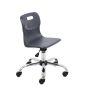 Titan Swivel Junior Chair - 365-435mm Seat Height - Color With Castors