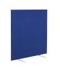 1200W X 1200H Upholstered Floor Standing Screen Straight Royal Blue 