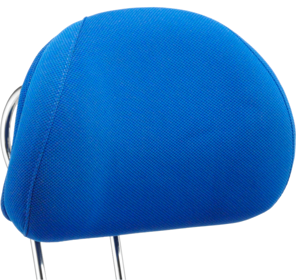 Chiro Plus Headrest Blue Fabric