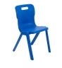 Titan Antibacterial One Piece Chair Size 6 - Blue