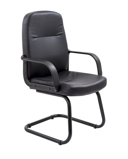 Canasta Visitor Leather-Look Chair 