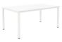 Fraction Infinity 200 X 100 Meeting Table - White With White Legs