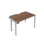 CB 1 Person Extension Bench 1200 X 800 Cut Out - Silver 