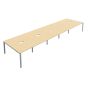 CB 10 Person Bench 1200 X 800 Cut Out - Silver 