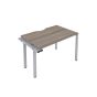 CB 1 Person Extension Bench 1200 X 800 Cut Out - Silver 