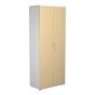 2000 Wooden Cupboard (450mm Deep) White Carcass Doors