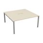 CB 2 Person Bench 1400 X 800 Cut Out - Silver 