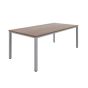 Fraction Infinity 240 X 120 Meeting Table - With Silver Legs