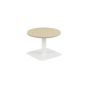 Contract Table Low 600mm - White Frame