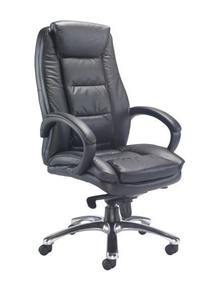 Montana Executive Leather Chair Black 