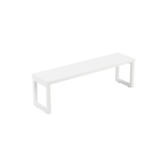 Picnic Bench White 36mm White Top  