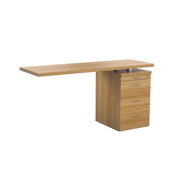 E Space Side Return 3 Drw Cappuccino 