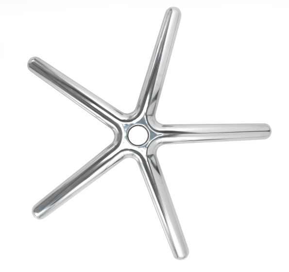 Polished Aluminium Base 