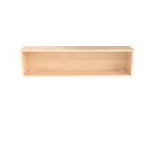 Reception Modular 1600W Straight Hutch Unit Maple 