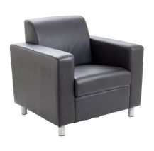 Iceberg Armchair - Leather Faced 