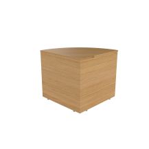 Reception Modular Corner Base Unit Nova Oak 