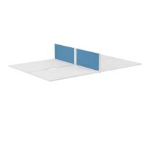 Panel Type 7 Straight Return Screen White Frame - 785W X 350H Band 4