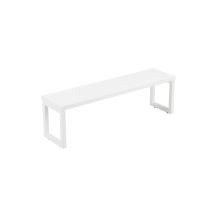 Picnic Bench White 36mm White Top  