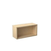 Reception Modular 800W Straight Hutch Unit Maple 