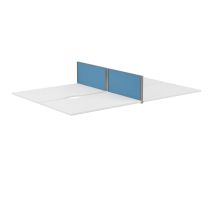 Panel Type 7 Straight Return Screen Silver Frame - 785W X 350H Band 1
