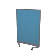Mobile Type 1 Single Toolrail Screen Silver Frame - 1000W X 1800H Band 4