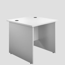 800X800 Panel Rectangular Desk White 