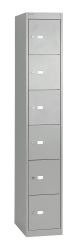 Bisley 6 Door 30.5 Locker - Goose Grey 
