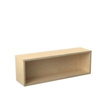 Reception Modular 1200W Straight Hutch Unit Maple 