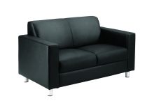 Iceberg Sofa Leather Faced 