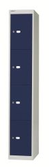 Bisley 4 Door 30.5 Locker - Grey Blue 