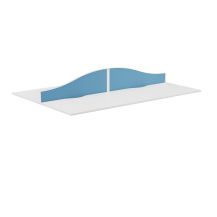 Panel Type 5 Wave Screen White Frame - 1200W X 380 - 180H Band 2