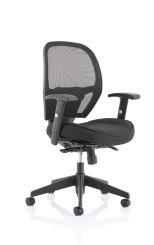 Denver Black Mesh Chair No Headrest