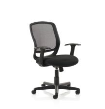 Mave Task Operator Chair Black Mesh With Arms