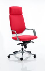 Xenon Headrest White Shell Bespoke Colour Bergamot Cherry