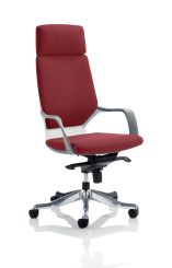 Xenon Headrest White Shell Bespoke Colour ginseng Chilli