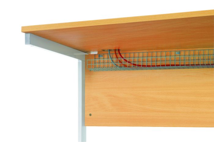 1600mm Wire Basket Silver