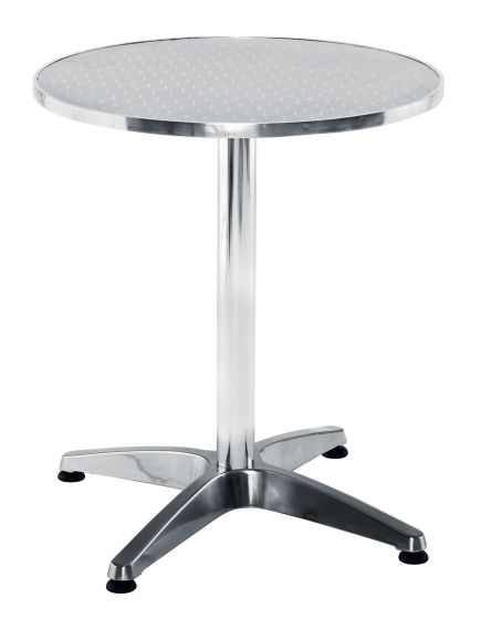Plaza Round Table Aluminium 