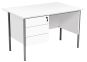Eco 18 1200X750 4 Leg Rectangular Desk 3D