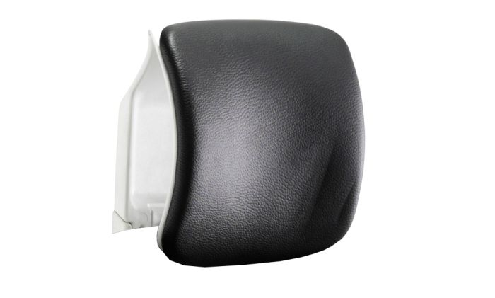 Zure Headrest Black Leather