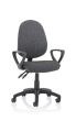 Eclipse Plus II Lever Task Operator Chair Colour With Loop Arms